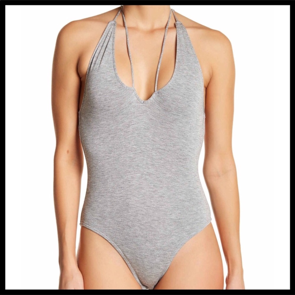 SAM EDELMAN V-NECK STRAPPY KNIT BODYSUIT - Picture 7 of 7
